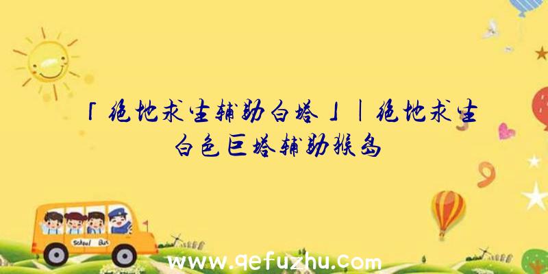 「绝地求生辅助白塔」|绝地求生白色巨塔辅助猴岛